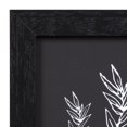 thumbnail image 4 of Œuvre d'appoint encadrée 15 x 15 avec feuilles d'arbre, 4 of 4