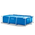 thumbnail image 1 of Intex 8.5ft x 26in Rectangular Frame Above Ground Swimming Pool, Blue, 1 of 11