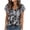#16, variant on XUNKUSGA Womens Tops Classic Silk Satin V Neck Cap Sleeve Business Casual Tops for Women Trendy Floral Going Out Tops Breathable Comfortable Summer Tops,#10,L