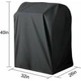 thumbnail image 2 of 2 Burner Gas Grill Cover, Heavy Duty Waterproof, Fits 32 Inch Width, Anti-UV, Wind Resistant, Convenient Handles, And Fade Resistant Material For Ultimate Grill Preservation, 2 of 5