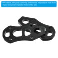 thumbnail image 4 of Unique Bargains 3/8'(10mm) Skateboard Riser Pads, 10Pcs Plastic Skateboard Angle Wedge Shock Pads, Black, 4 of 5