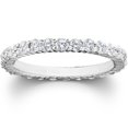 thumbnail image 1 of Bague de Mariage Éternité en Diamants 1 Ct en or 14 K Blanc, Jaune Ou Rose, 1 of 4