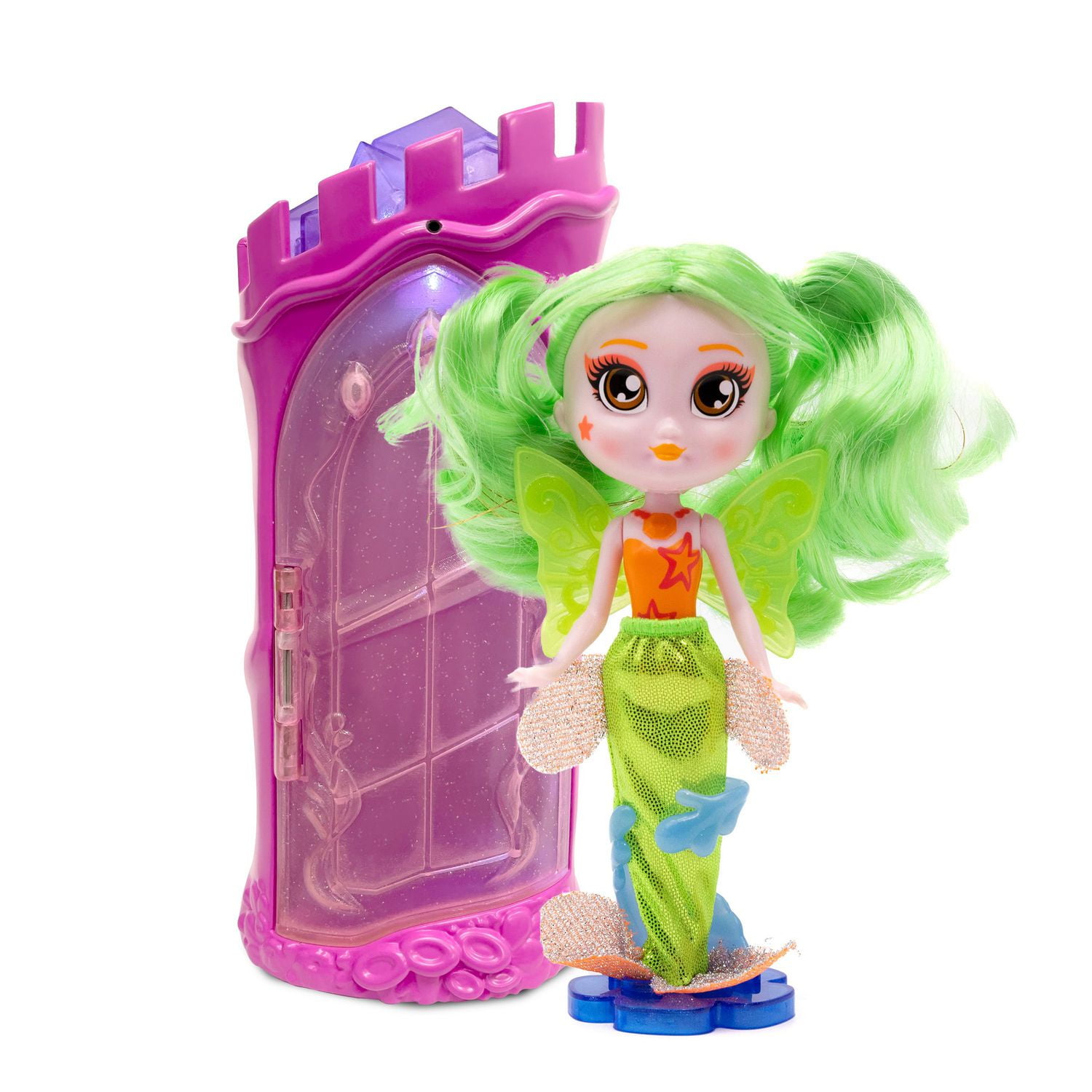 Bright Fairy Friends Mermaid Fairy Doll with Sea Castle