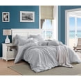 thumbnail image 1 of Swift Home Ensemble de housse de couette uni prélavé 100 % coton, 1 of 3