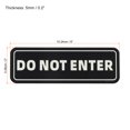 thumbnail image 2 of Unique Bargains Panneau « Ne Pas Entrer » 6'x2' Autocollant d'Information pour Porte, Lot de 2, 2 of 6