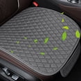 thumbnail image 4 of Cheap Seat, Car Seat Cushion Set of 3, Non-Slip Car Seat Pad for Summer Breathable and Refreshing, Pack of Car Seat Cushion for Front and Back Seat, Gray, Front:51x50cm，Rear :134x50cm, 4 of 7
