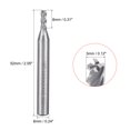 thumbnail image 3 of Unique Bargains 2 Pcs Embouts Droits à Tige de 6mm 3mm x 8mm pour Fraiseuse CNC Routeur 4 Flûtes, 3 of 4