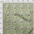 thumbnail image 3 of oneOone Rayon Dusty Teal Green Fabric Kawai Sewing Craft Projects Fabric Prints By Yard 56 Inch Wide, 3 of 5