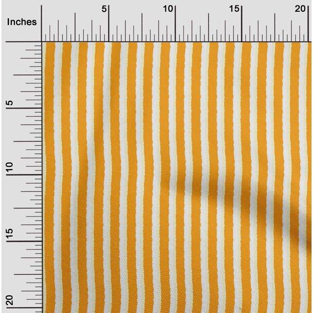 oneOone Polyester Lycra Fabric Stripe Block Print Fabric By Yard 56 Inch Wide