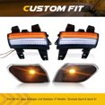 thumbnail image 2 of AMERICAN MODIFIED Side/Fender Lights, 18-24 Wrangler JL, Sequential Signal, 2 of 8