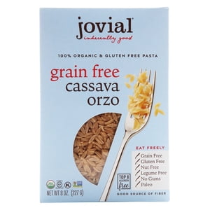 Jovial Foods - Orzo de manioc sans grains biologiques - 8 oz.