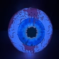thumbnail image 1 of AHMT Halloween Inflatables Eyeball Decorations, Outdoor Eyeballs Halloween Decor LED Lights for Holiday Yard Garden Lawn, Halloween Eyeball Inflatable 15.7 Inch Changing Party Decoration(C), 1 of 8