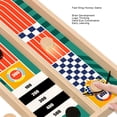 thumbnail image 4 of Fast Sling Hockey Game, Interactive Wooden Dual Player Table Hockey Game Endless Fun  for Kids Adults, 4 of 7