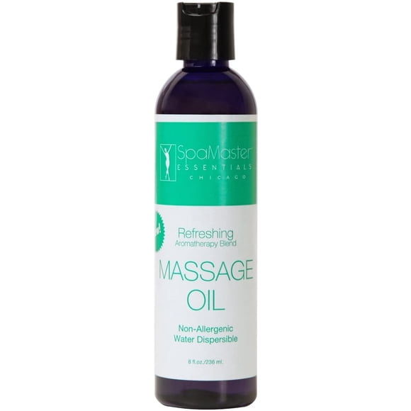 Master Massage Oil - 8oz Bottles Refreshing