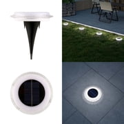 Solar Outdoor Lights,LED Solar Lights Outdoor Waterproof,Solar Garden Lights, Solar Buried Light Garden Landscaping Ground Plug Light Garden Light Waterproof Outdoor Courtyard Ground Light 4pc