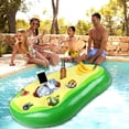 thumbnail image 4 of Inflatable Pool Floating Pineapple Drink Bar Mat for Adults Kids Portable Water Party Accessories Summer Outdoor Relaxation, 4 of 4