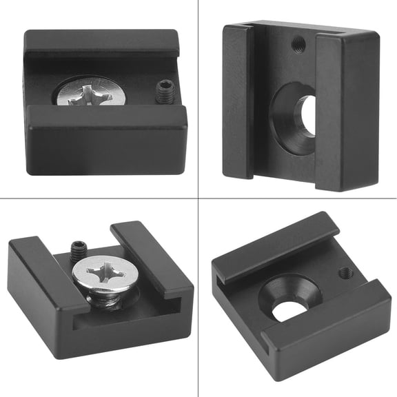 Hotshoe Adapter Mount,1/4" Screw Aluminium Alloy Flash Hotshoe Adapter Mount Hotshoe Mountfor Camera Ultra Responsive