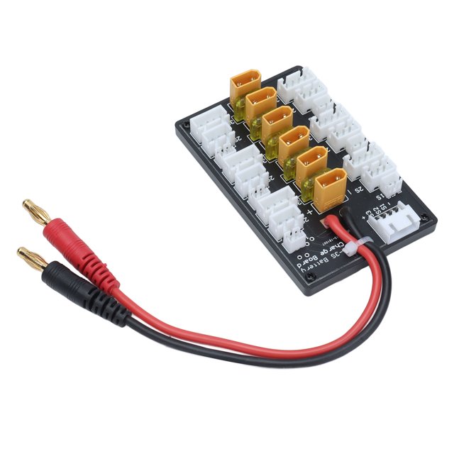 Connecteurs de Batterie Lipo, Durable dans l'Utilisation Parallélisme de Charge Conseil Pratique Pratique Intégré dans la Protection de Court-Circuit pour RC Jouet Pièce de Mise à Niveau