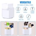 thumbnail image 3 of WIFKLSIIPG Green Friendly Hexagon Pen Holder & Organizer Sleek Design Sturdy Material & Compact Size(White), 3 of 8
