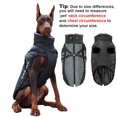 thumbnail image 1 of Labymos Dog Winter Coats Waterproof Reflective Dog Coat for Cold Weather Zip Up Dog Jacket, 1 of 8
