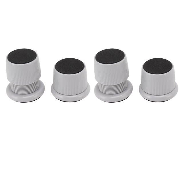 Furniture Leg Mat, Height Adjustable 4Pcs Fine Workmanship Furniture Riser For Coffee Machine White,Grey,Black