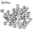 thumbnail image 3 of Unique Bargains Self -Clinching Nuts,#6-32x0.11-Inch Stainless Steel Rivet Nut Round Head Steel Metal Sheet Mounting Fastener 50pcs, 3 of 5