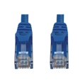 thumbnail image 1 of Eaton Tripp Lite Series Cat6a 10G Snagless Molded UTP Ethernet Cable (RJ45 M/M), PoE, Blue, 10 ft. (3.1 m) - Patch cable - RJ-45 (M) to RJ-45 (M) - 10 ft - UTP - CAT 6a - snagless, stranded - blue, 1 of 2