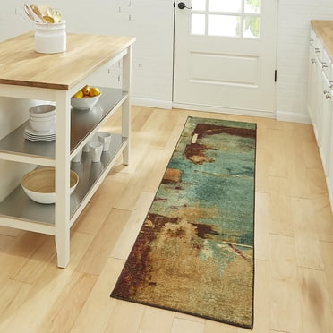 Tapis Strata de Mohawk, couleur turquoise fusion