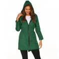 thumbnail image 4 of PRAETER Nouveau Imperméable Léger pour Femmes, Veste Imperméable à Capuche pour Randonnée en Plein Air, Longue Veste de Pluie Active, 4 of 4