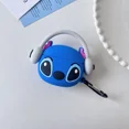 thumbnail image 1 of Étui en Silicone Dessin Animé 3D Mignon pour Airpods Pro2, Housse de Protection pour Écouteurs Sans Fil pour Airpods 1 2 3 Pro, Sacs pour Écouteurs 3 pour Airpods 1 2, 1 of 6