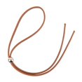 thumbnail image 4 of Bunblic Drawstring Strap Drawstring String Strap Replacement DIY Purse Strap PU Leather for Women Bucket Bag Shoulder Bag Crochet Bag Bead Brown, 4 of 8