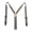 Tan, variant on Perry Suspenders Mens Elastic Hook End 1 1/2 Inch Suspenders - Black, Regular