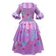 thumbnail image 2 of Costume Encanto pour Filles Mirabel Isabelle Robe de Princesse Sac Semaine du Livre Halloween au, 2 of 3