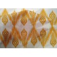 thumbnail image 4 of oneOone Cotton Silk Fabric Chevron Ikat Decor Fabric Printed BTY 42 Inch Wide, 4 of 4