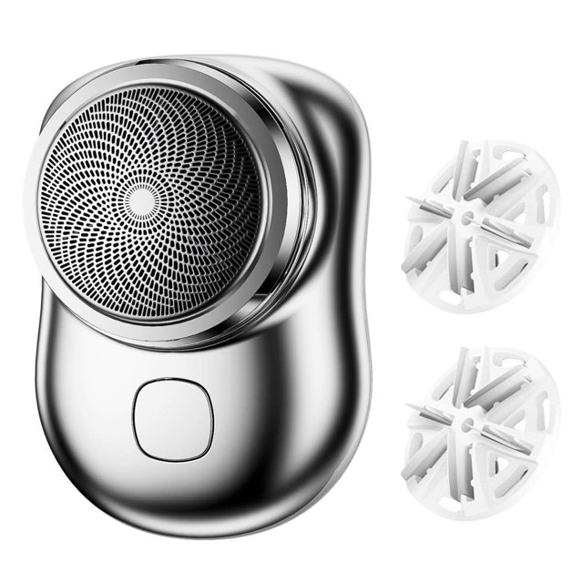 RKSTN Rasoir de Poche pour Hommes, Mini-Rasoir Portable Format de Poche Rasoir Portable Humide et Sec Rasoir USB Rechargeable pour Hommes Chargement Facile un Bouton