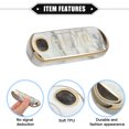thumbnail image 4 of Unique Bargains 3 Button Key Fob Cover for Mazda CX-3 CX-4 TPU Gray Remote Keyless Smart Key Fob Case Protection Shell, 4 of 7