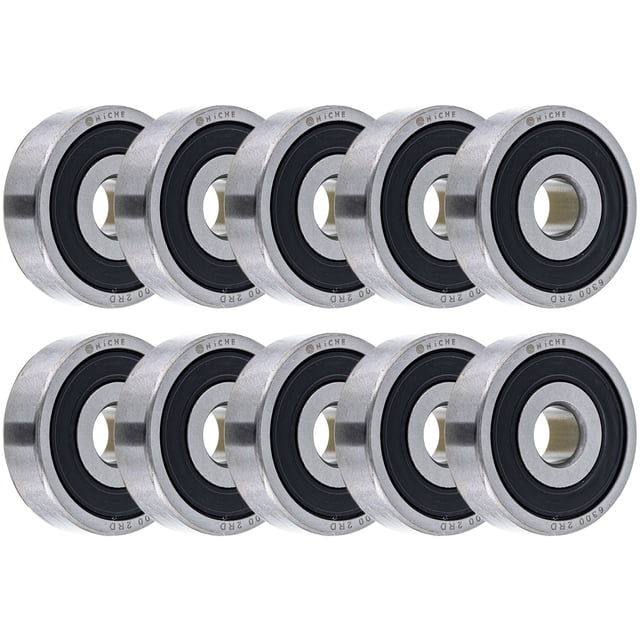 Niche Roulement de Roue 6300-2RDQE6 10x35x11mm Rangée Simple Gorge Profonde Lot de 10 519-CBB2331R