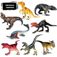 thumbnail image 4 of 8 Pcs Jouet de Décoration Modèle de Dinosaure Géant Jouet de Simulation pour Enfant, 4 of 9