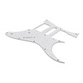 thumbnail image 3 of Guitare Pickguard PVC Anti-Rayure Plaque de Garde Feuille Basse Instrument de Musique Accessoire pour ST Guardplate Blanc Perle GQD10, 3 of 14