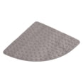 thumbnail image 2 of EGNMCR Bathroom Rugs, Rugs for Living Room Fan Shaped Bath Mat Non Slip Shower Floor Pad With Massage Texture Spanking Dry Waterproof For Bathroom Tub Security Plastics bathroom anti slip mats, 2 of 6