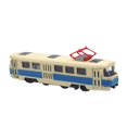 thumbnail image 3 of HILABEE 1:90 Scale Diecast Alloy Bus Decorative Model Toy City Bus Toys Car for Kids Blue, 3 of 9