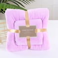 thumbnail image 1 of RYRDWP Cotton 2 In 1 Bath Towel And Face Towel Soft-Bath Towels Set OF 2pc, 1 of 2
