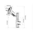 thumbnail image 3 of Limited Time Only! Digital Display Hot & Cold Faucet, Bathroom Rotating Gun & Washbasin Faucet, Modern Gray Mouthwash Faucet for Home Use, 3 of 9