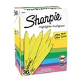 thumbnail image 1 of Sharpie Pocket Highlighters, Narrow Chisel Tip, Yellow, 36 Count, 1 of 7