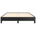 thumbnail image 4 of vidaXL Bed Frame Black 137x190 cm Full Faux Leather, 4 of 6