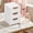 Blanc 7Q3, variante sur UsRHHA Organisateur de Rangement à Tiroirs en Plastique, Unité Empilable, Tiroir Coulissant pour Chambre, Cuisine, sous l'Évier, Garde-Manger, Salle de Bain, Dortoir, Bureau