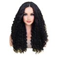 thumbnail image 1 of European And Fashionable Wig African Small Coiled Tube Afro Long Curly Wig, 1 of 6