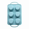 thumbnail image 1 of 6 Grid Silicone Muffin Cupcake Baking Mold Non Stick Microwave Mold Tray, 1 of 3