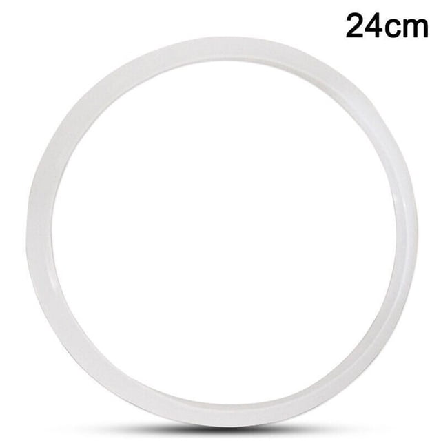 MYG Silicone Sealing for Pot, Replacement Clear Silicone Gasket Sealing for Home Pressure Cooker Kitchen Tool(24CM in diameter)