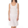 thumbnail image 2 of Gemsli Womens Classica Nylon Full Slip with Tiny Lace Cling Free, 38, 2 of 3